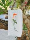 Khăn đũi tơ tằm thêu tay HANHSILK